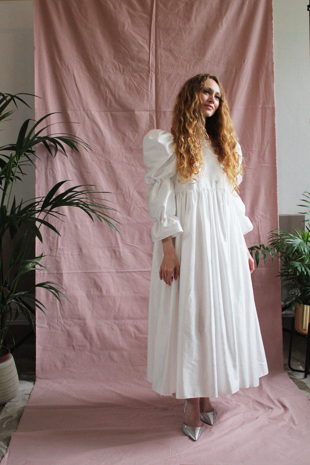 Coco Wedding Dress with Stars Appliqué