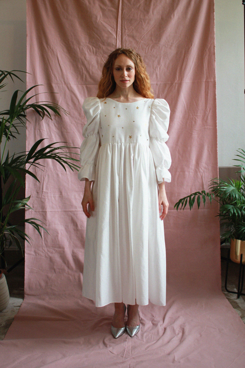 Coco Wedding Dress with Stars Appliqué