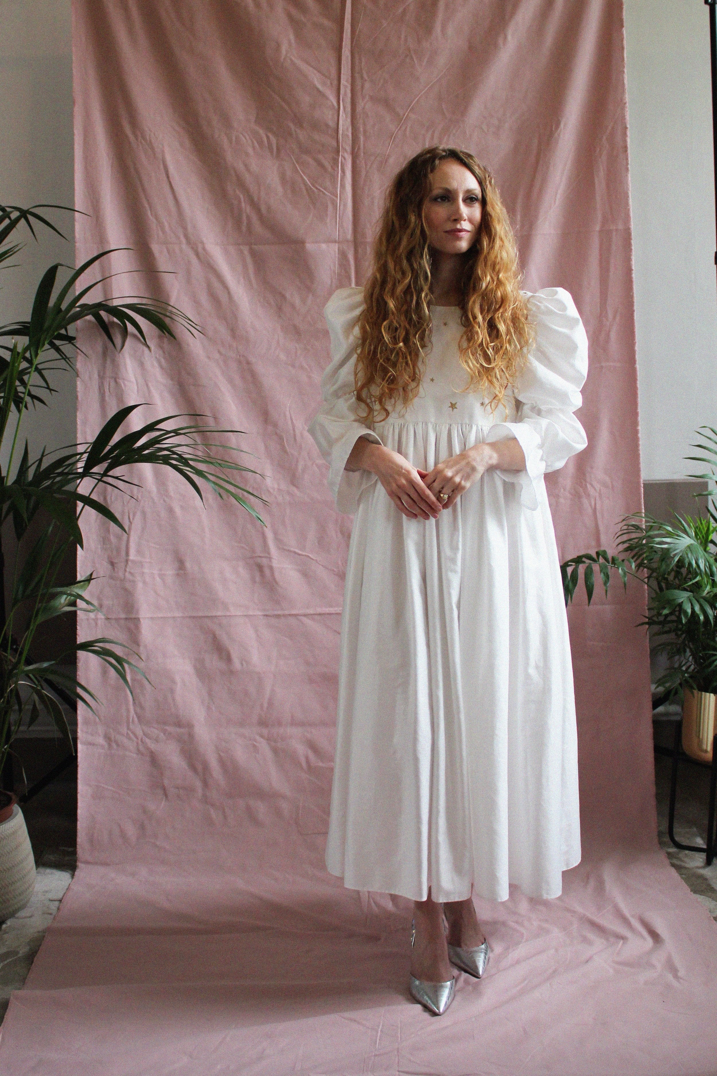 Coco Wedding Dress with Stars Appliqué