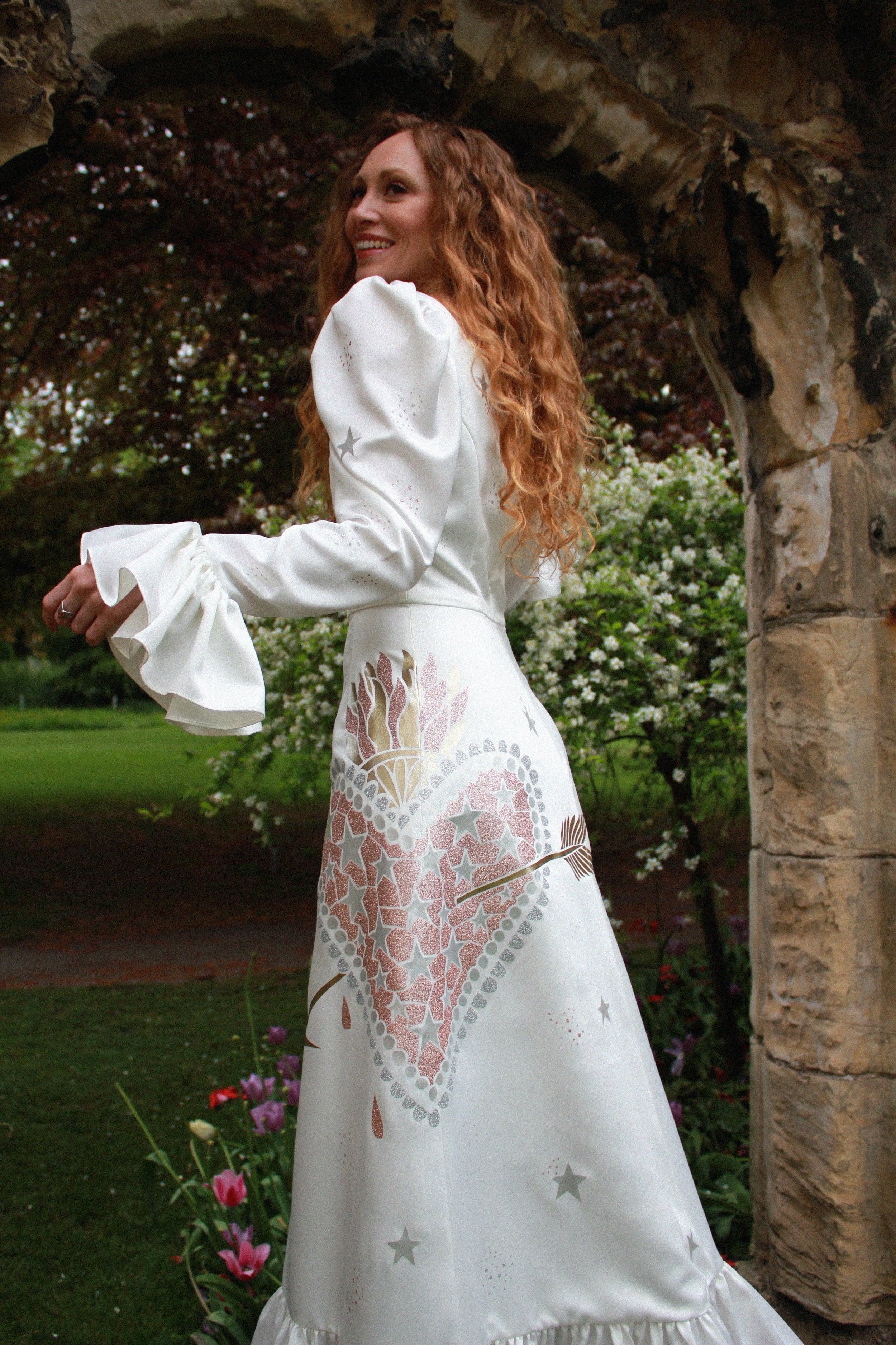 Elizabeth ft. Flaming Heart Appliqué