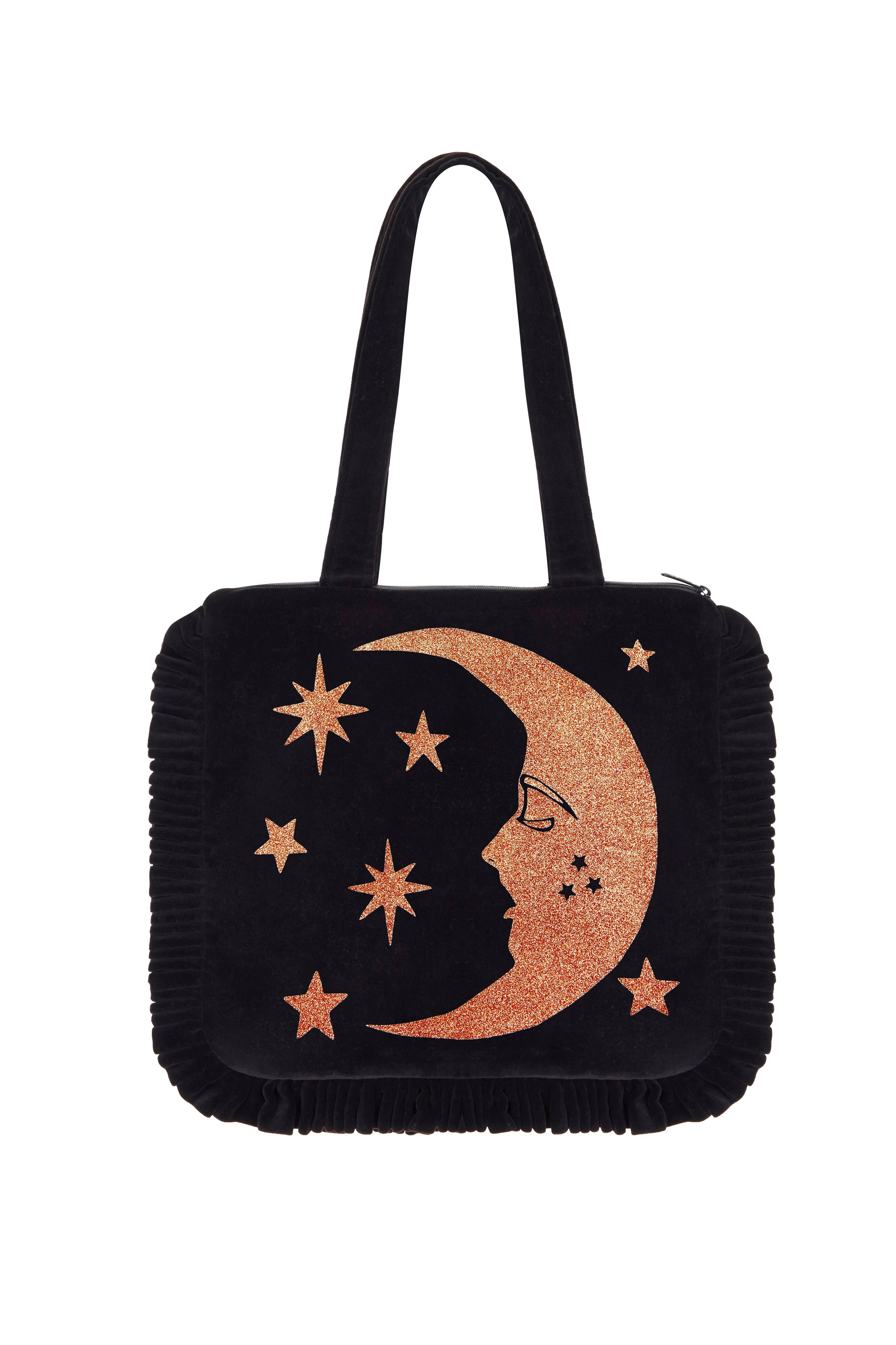 Midnight velvet handbags on sale