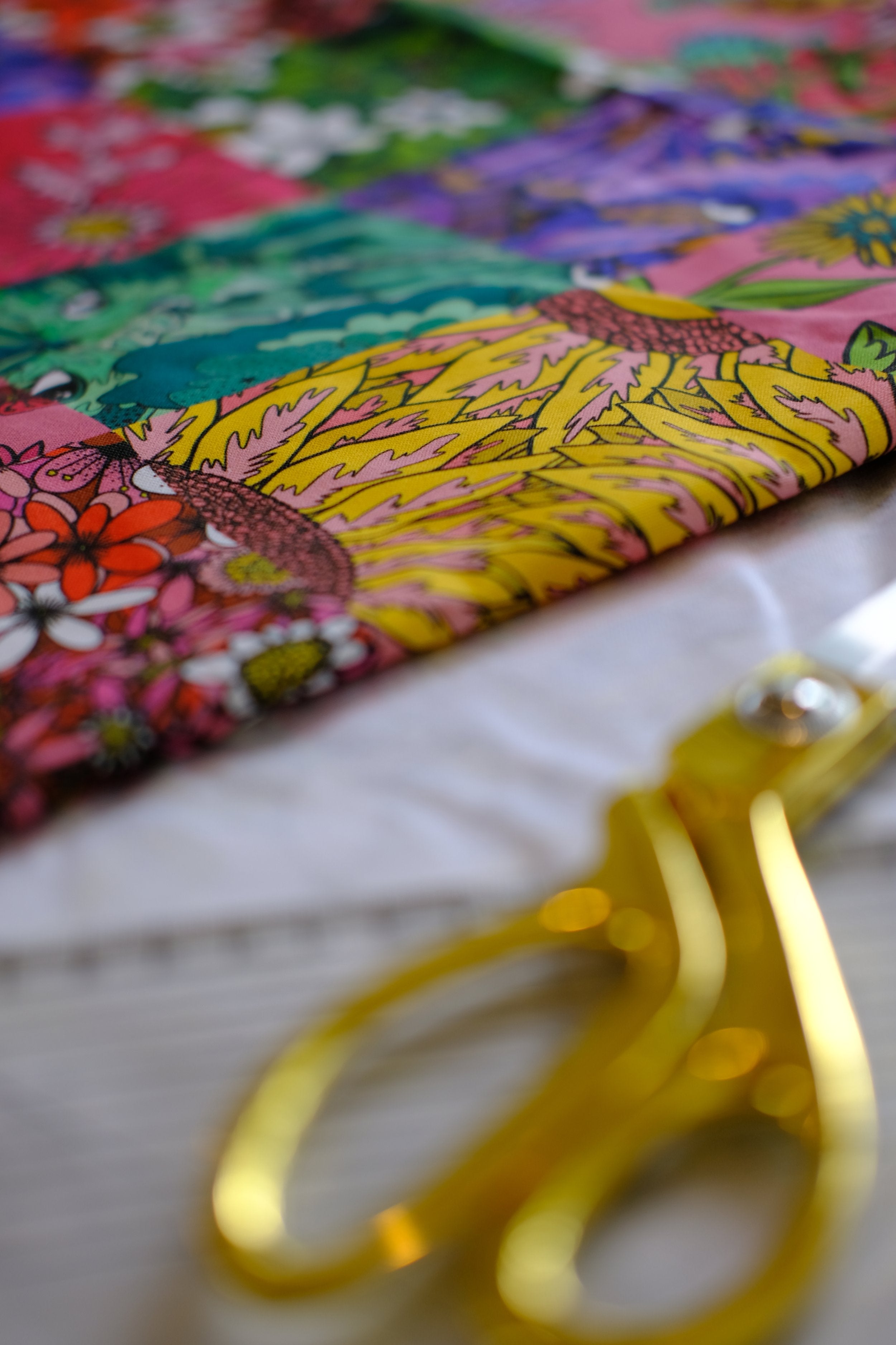 Patchwork 100% Organic Cotton Sateen (per meter)