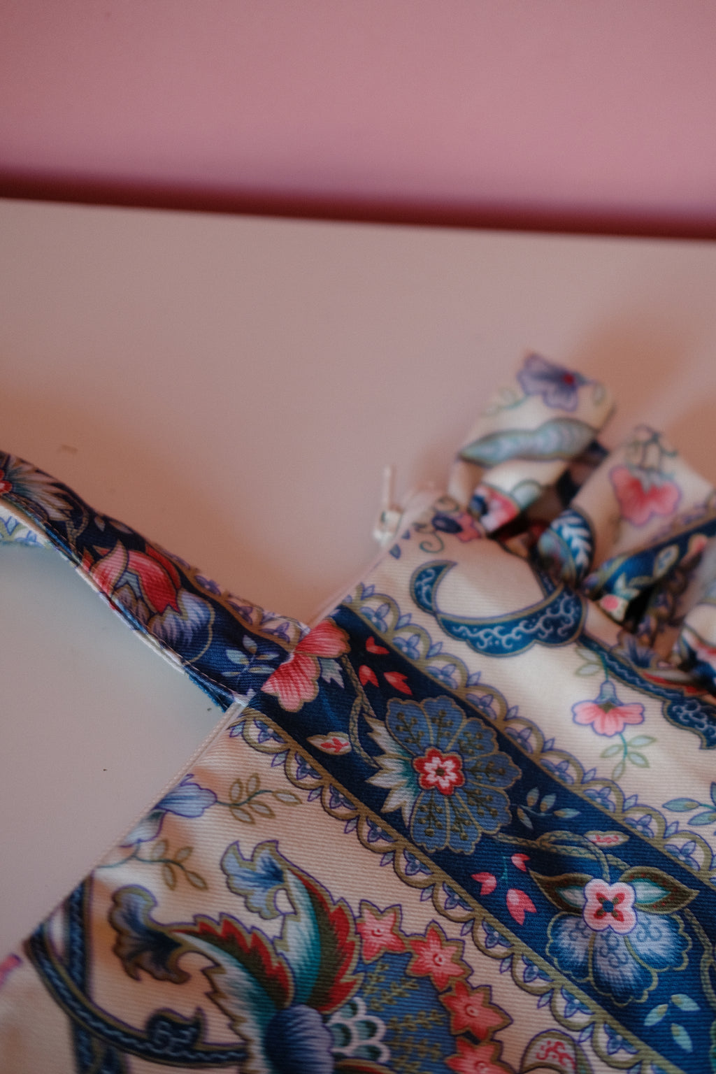 Studio Sale: Indigo Bloom Bag