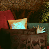 Black Velvet PEACE Cushion