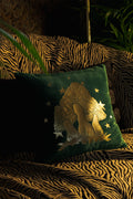 Emerald Velvet Toadstool Cushion Cover