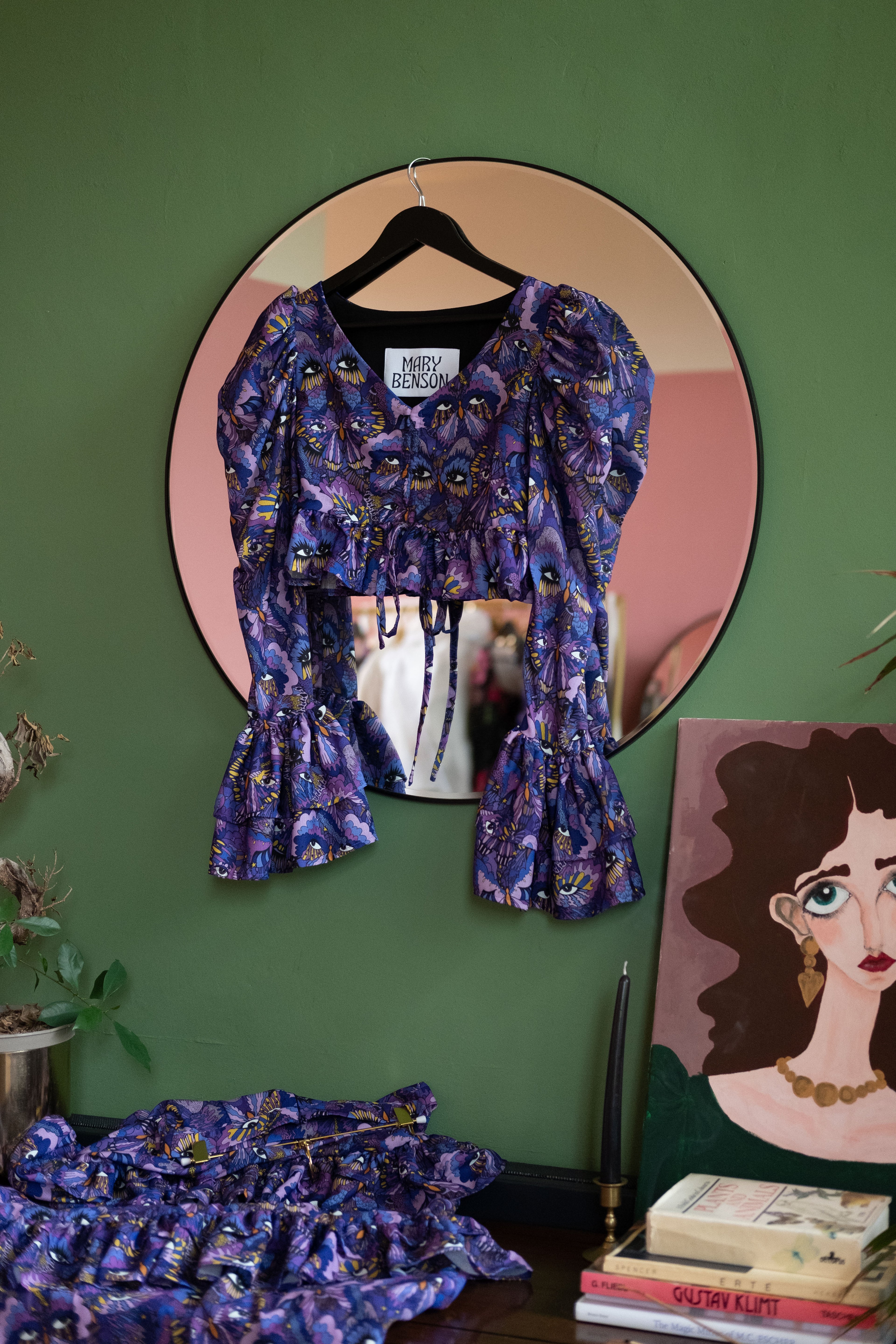 Delilah in Violet Butterfly