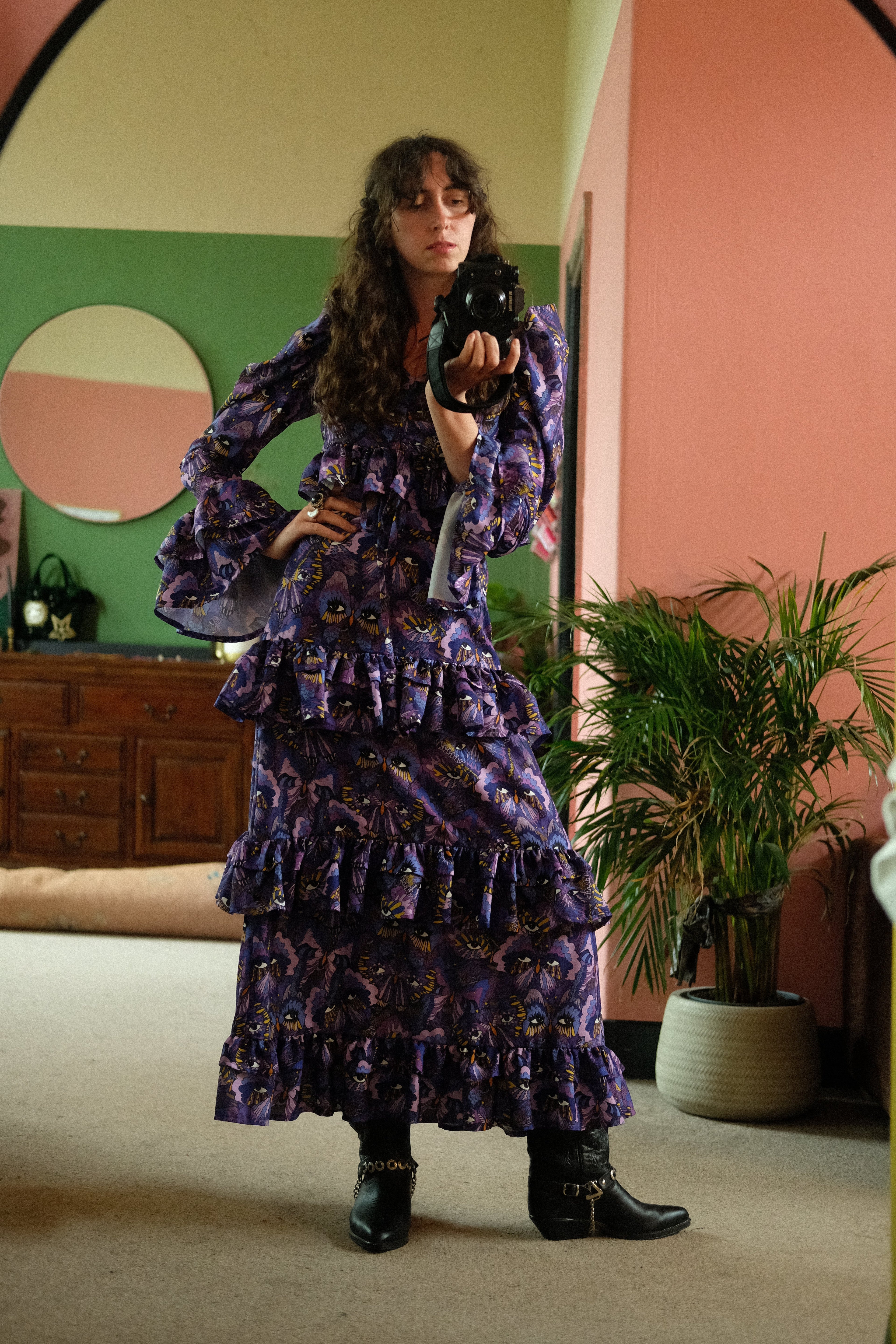 Esmerelda in Violet Butterfly