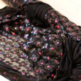 Sample Sale: Sequin Flower Mesh (price by meter)