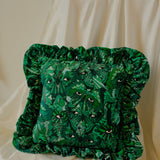 Limited Edition: Queenie Cushion - Emerald Butterfly