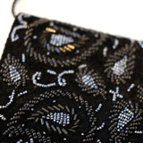 Sample Sale: Vintage Black Beaded Bag