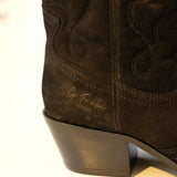 Sample Sale: Black Cowboy Boots, Size 7