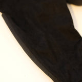 Sample Sale: Black Knee High Boots, Size 7, Wide Leg Fit