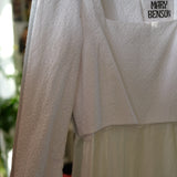 Sample Sale: Half Made Embroidered Cotton Dress, Size 8