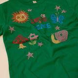 Sample Sale: Green Summer T-Shirt, Age 7-8