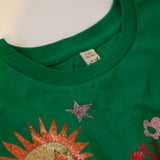 Sample Sale: Green Summer T-Shirt, Age 7-8