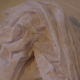 Sample Sale: Pretty Maids Embroidered Cotton Frill, Approx 5m Long