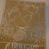 Sample Sale: 'The World' Applique, 23 x 32cm