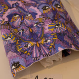 Sample Sale: Violet Butterfly Canvas, Approx 1m Piece