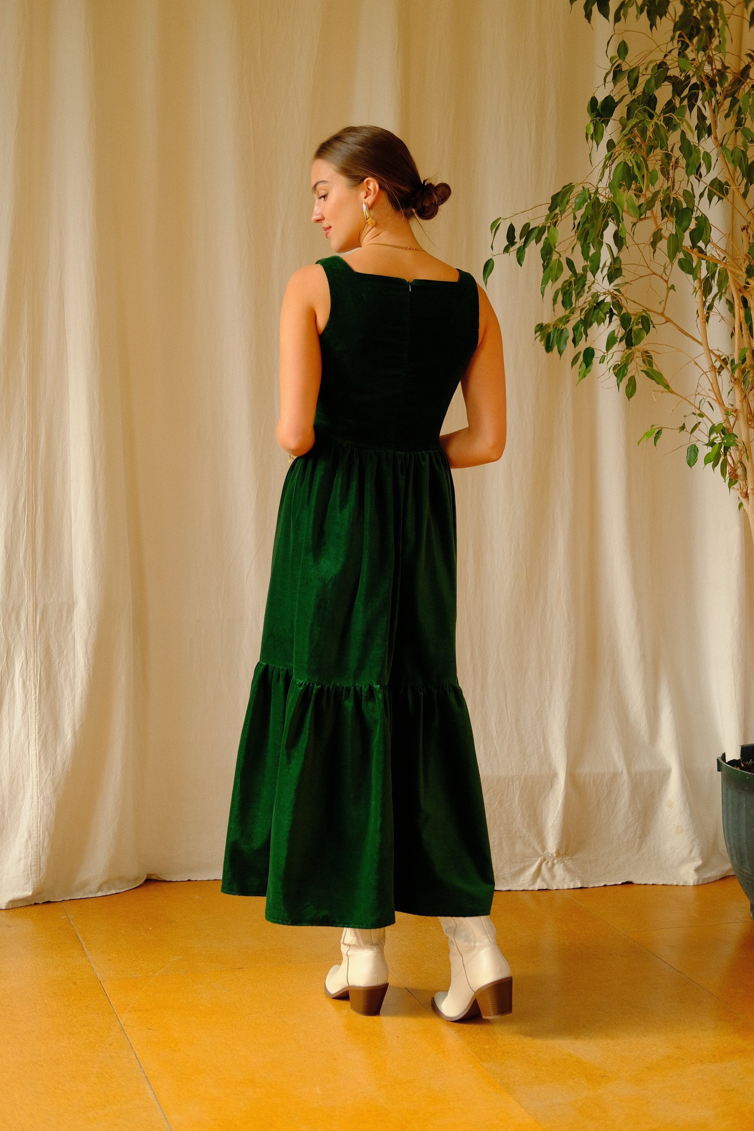 Angeline in Forest Velvet