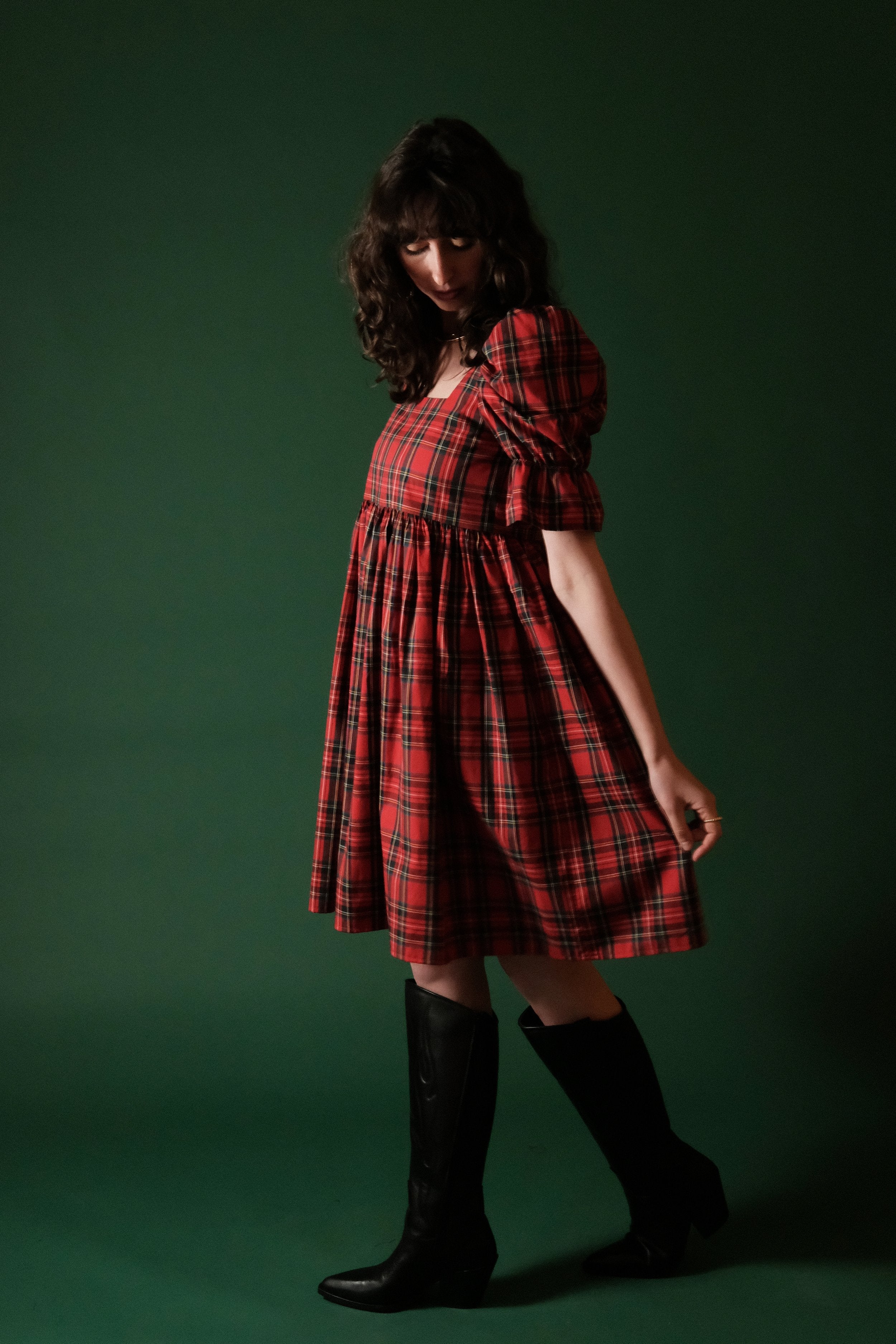 Juliet in Royal Stewart Tartan