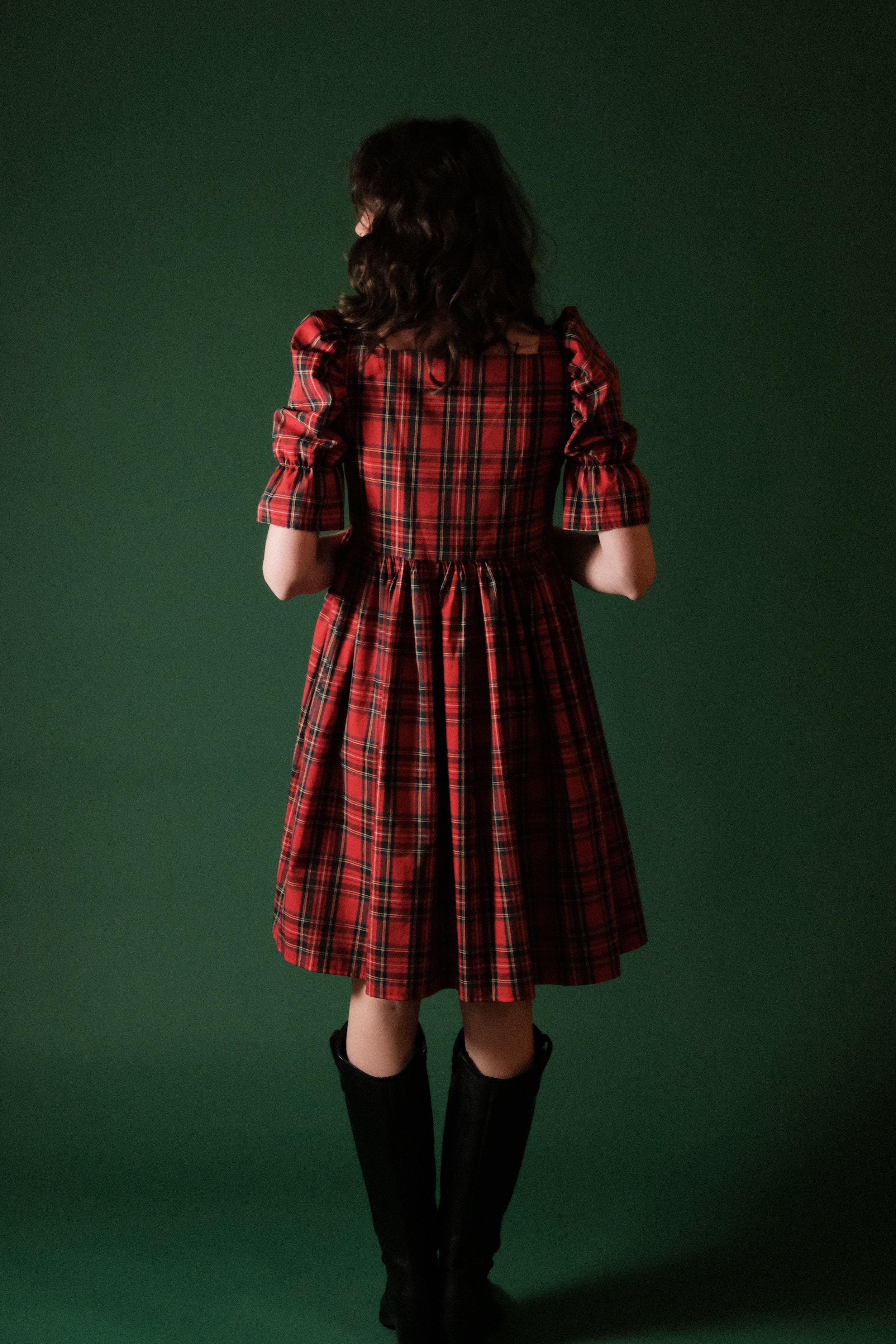 Juliet in Royal Stewart Tartan