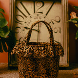 Clara Leopard Handbag