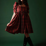 Juliet in Red Tartan