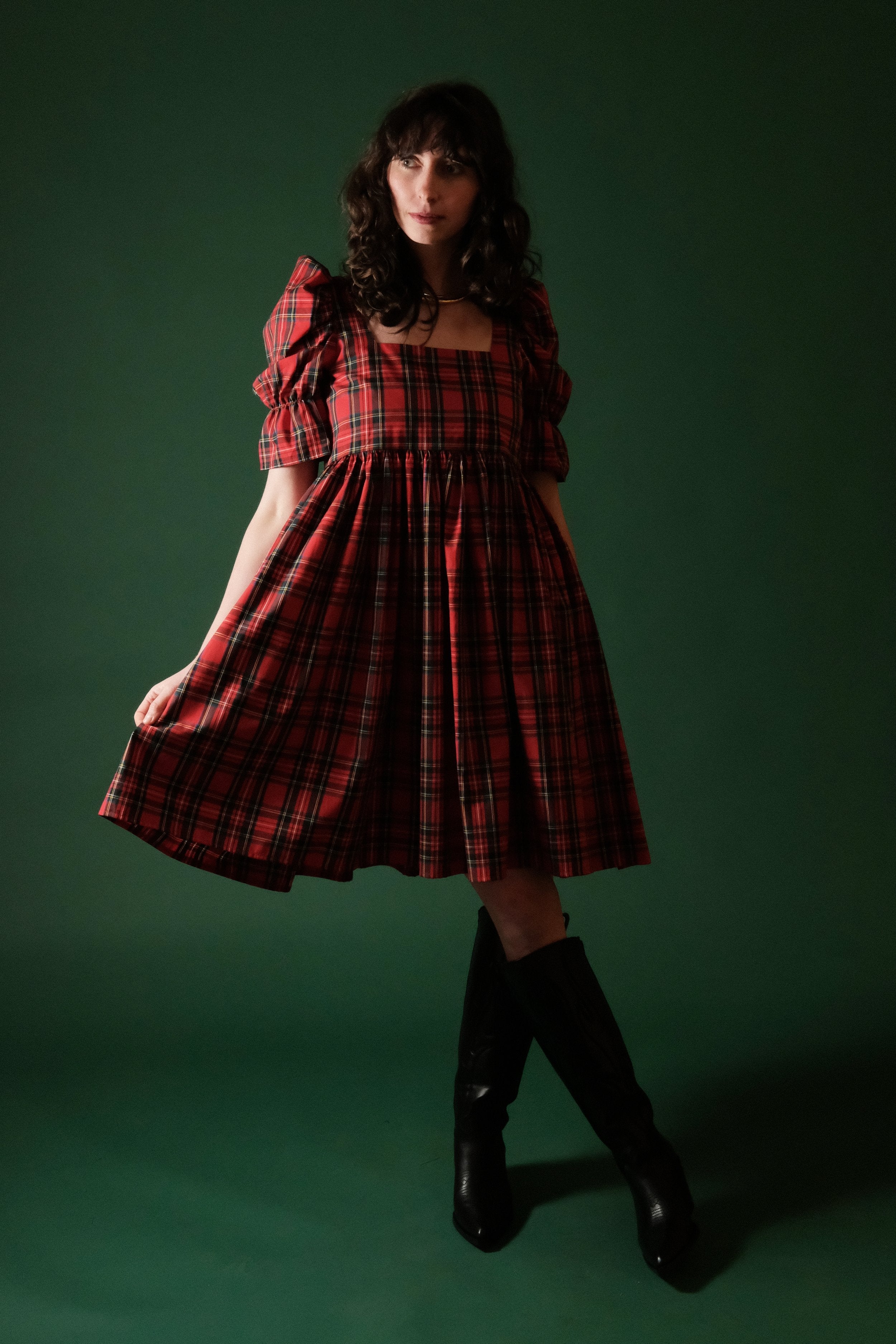 Juliet in Royal Stewart Tartan