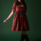 Juliet in Red Tartan