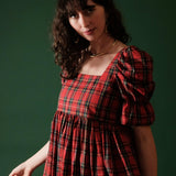 Juliet in Red Tartan