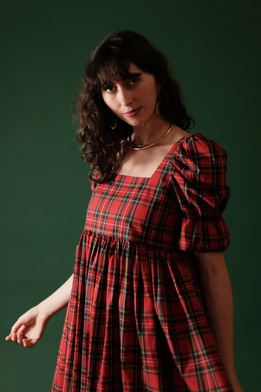 Juliet in Royal Stewart Tartan