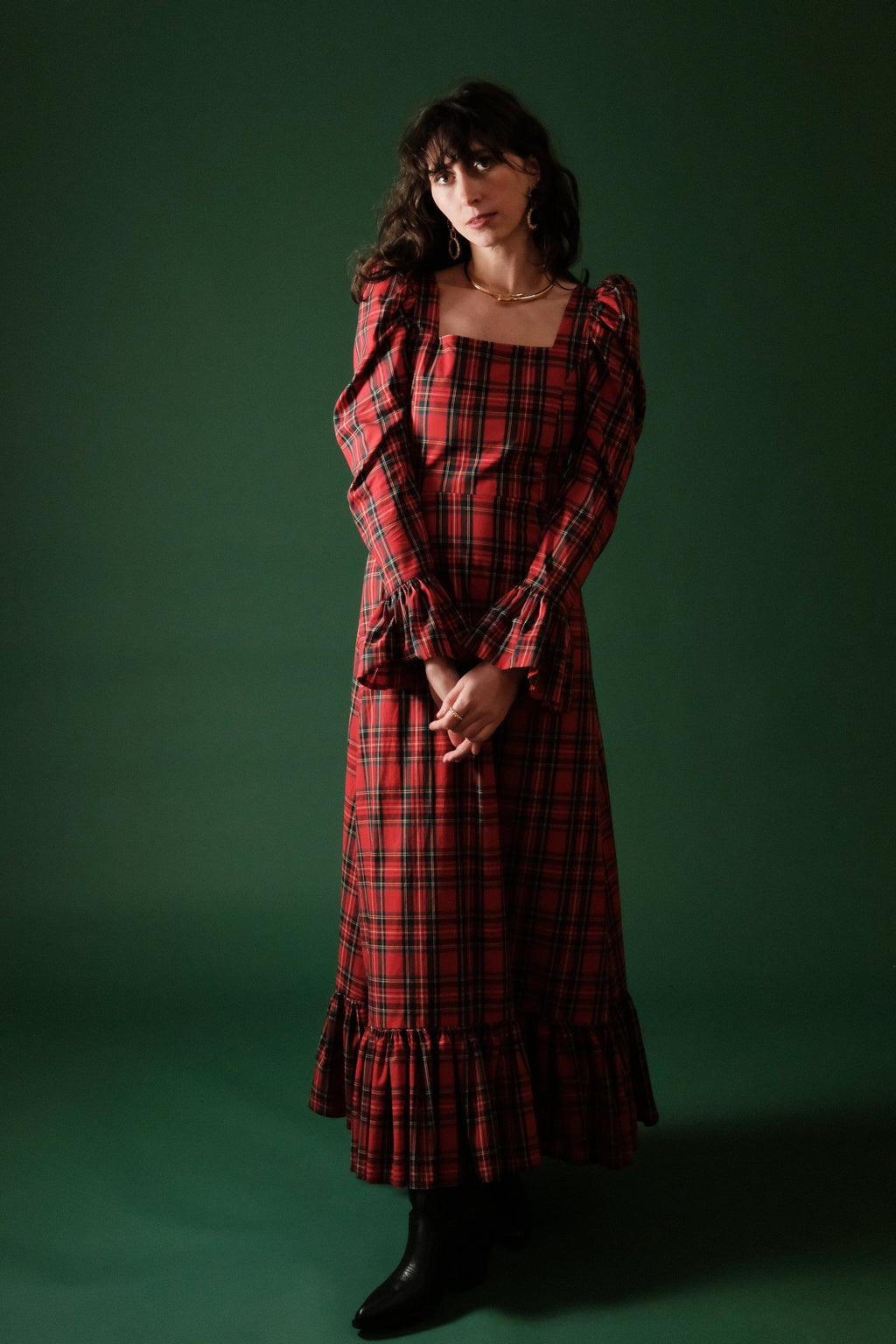 Elizabeth in Royal Stewart Tartan