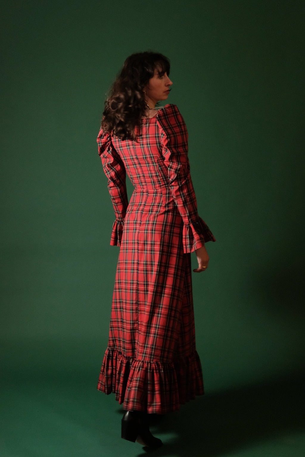 Elizabeth in Royal Stewart Tartan