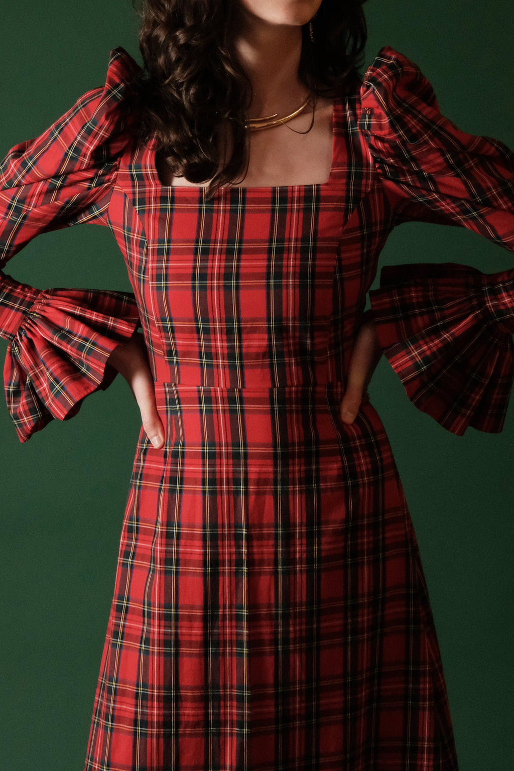Elizabeth in Royal Stewart Tartan