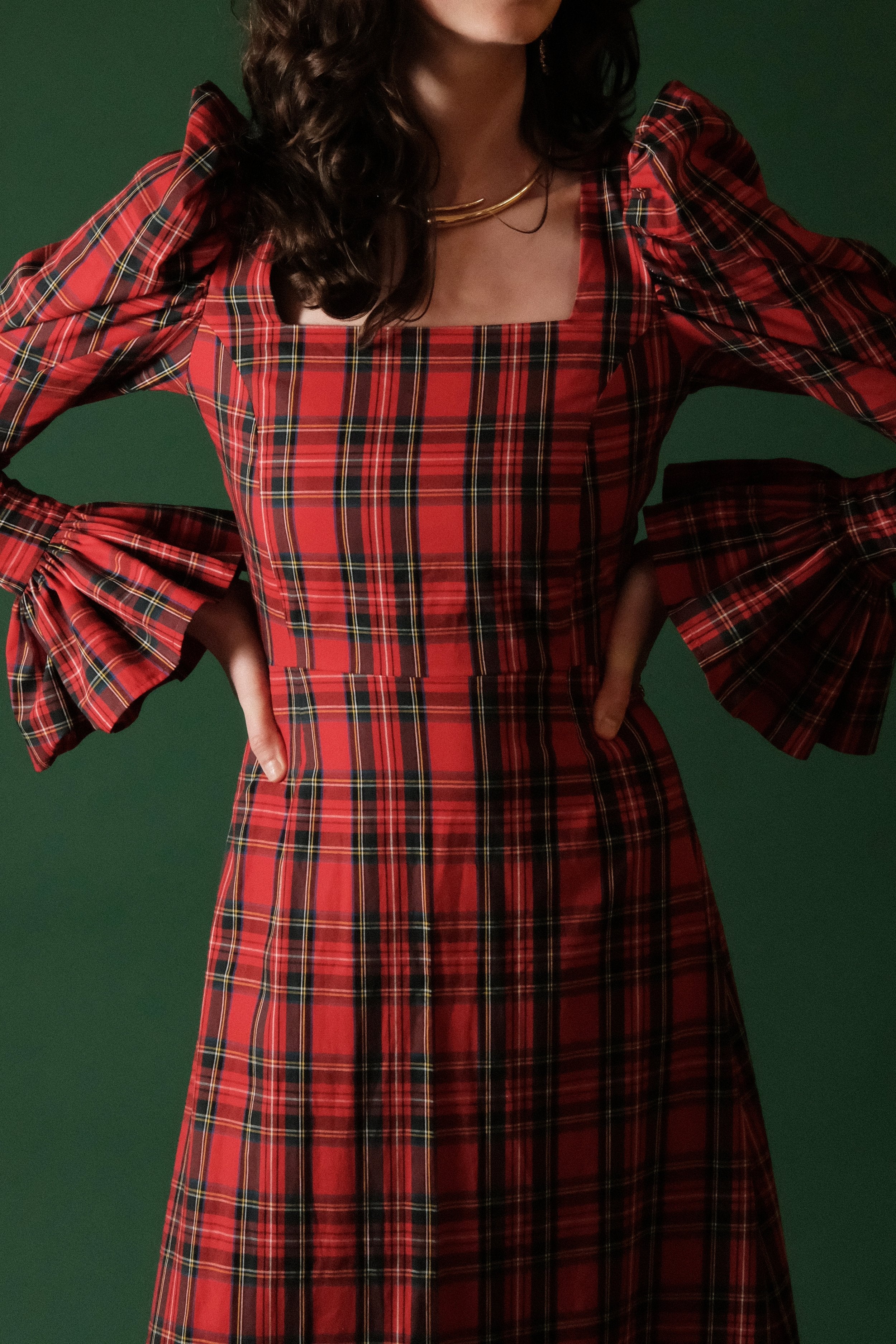 Elizabeth in Royal Stewart Tartan