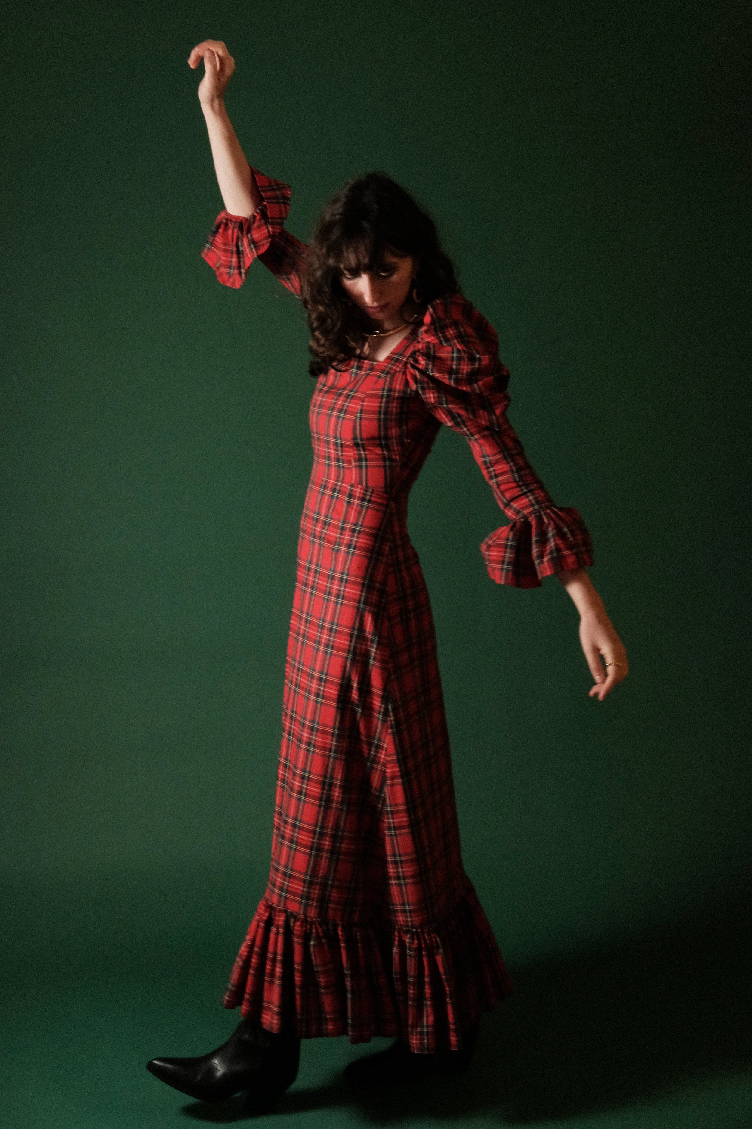 Elizabeth in Royal Stewart Tartan