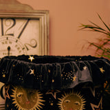 Bellatrix Black Velvet Bag ft. Celeste Suns & Stars