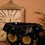 Bellatrix Black Velvet Bag ft. Celeste Suns & Stars