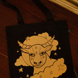 SAMPLE SALE: Bull Organic Cotton Tote