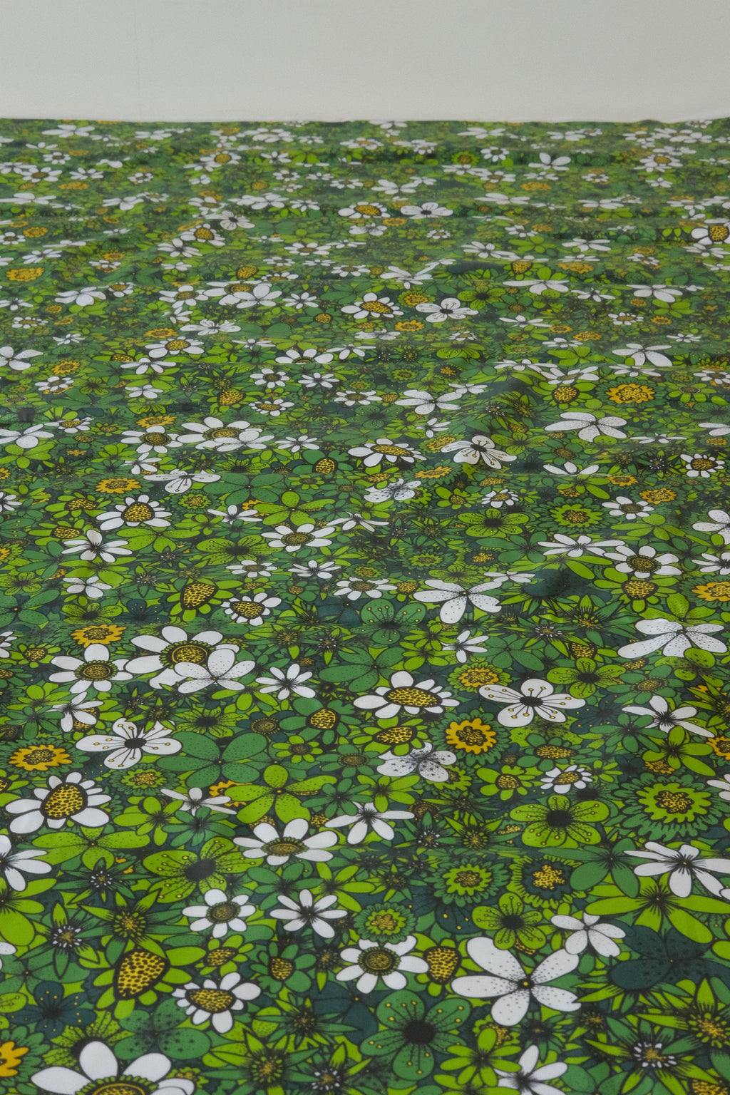 Sunday Morning Green 100% Organic Cotton Sateen (per meter)