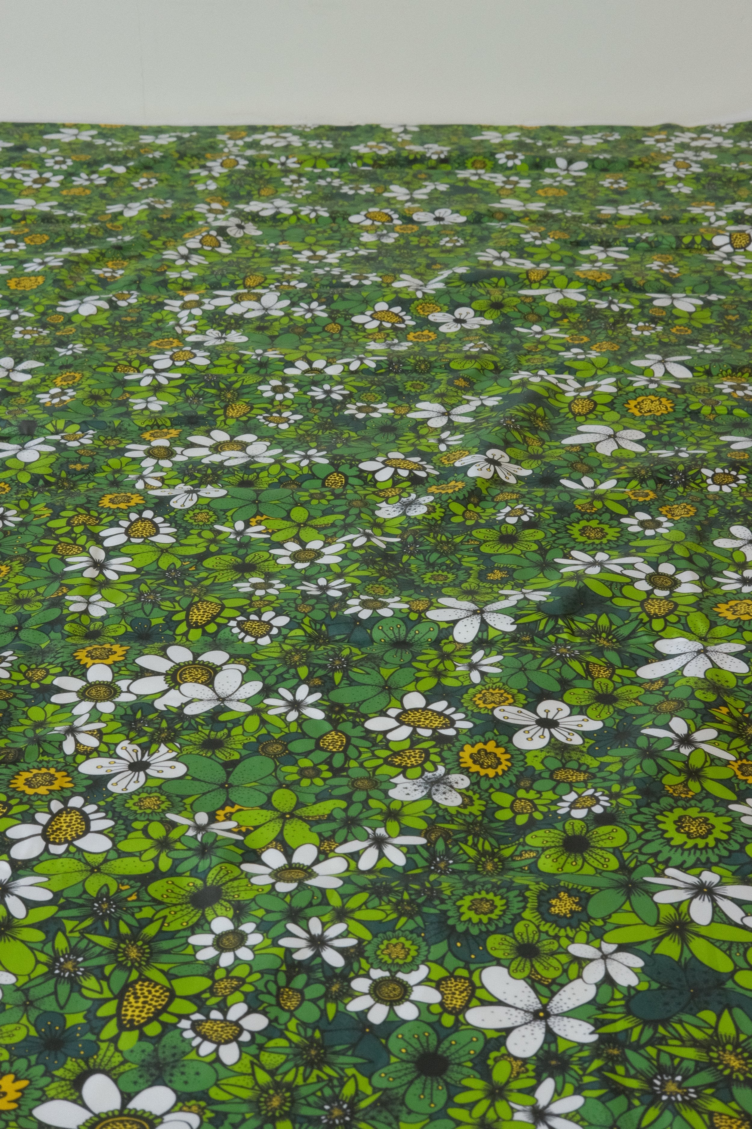 Sunday Morning Green 100% Organic Cotton Sateen (per meter)