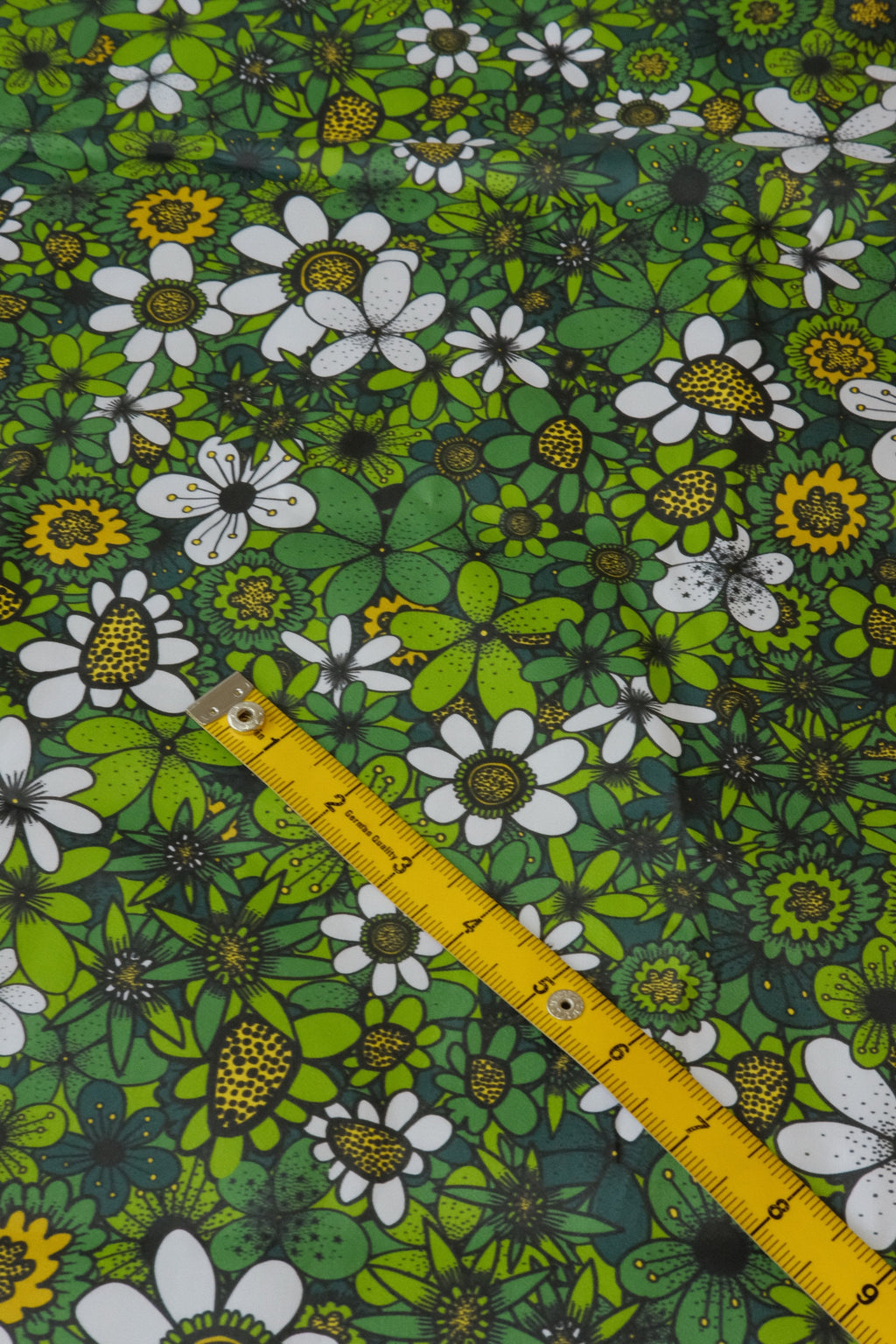 Sunday Morning Green 100% Organic Cotton Sateen (per meter)