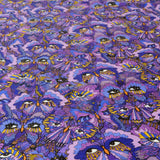 Violet Butterfly 100% Cotton (per meter)