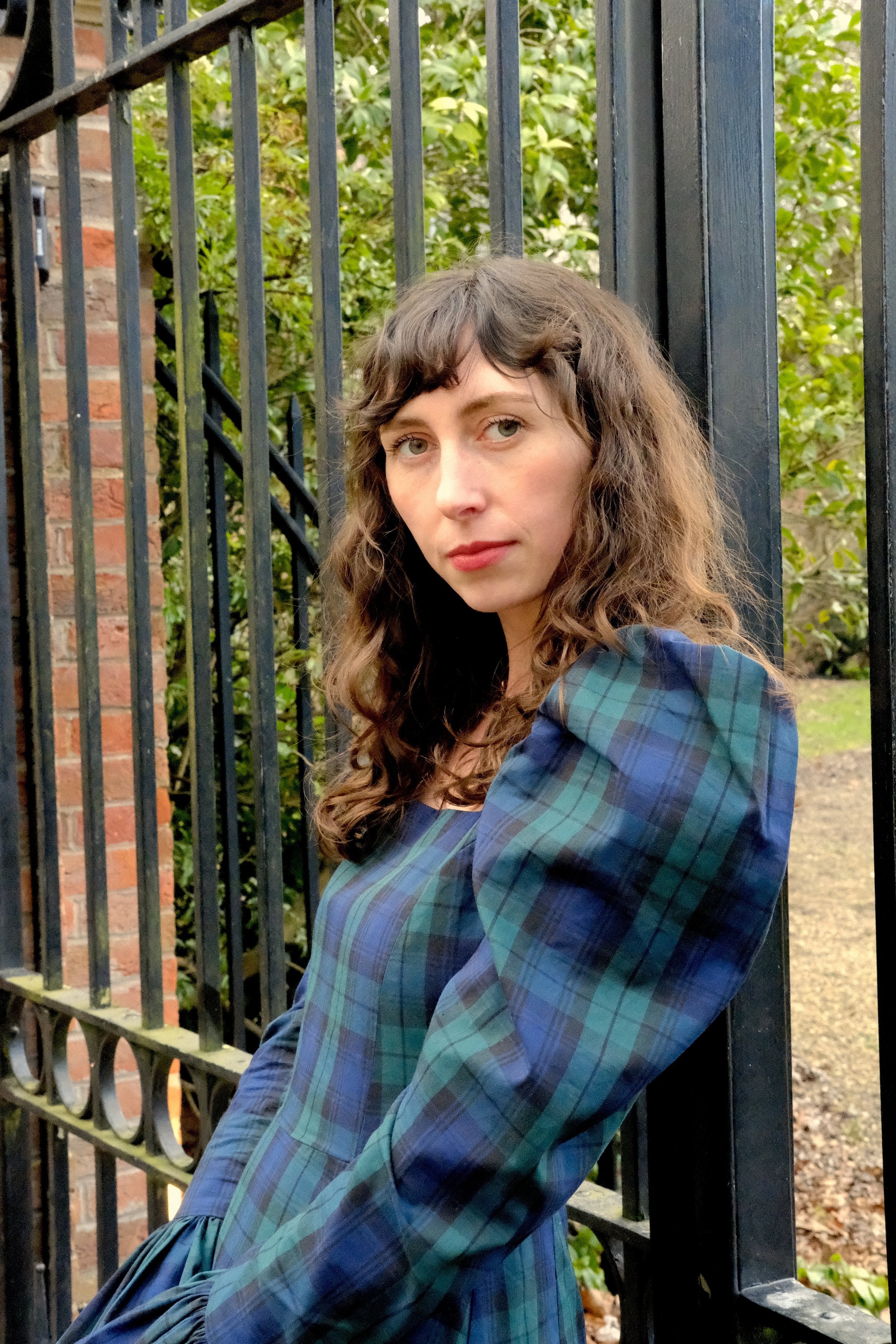 Elizabeth in Black Watch Tartan