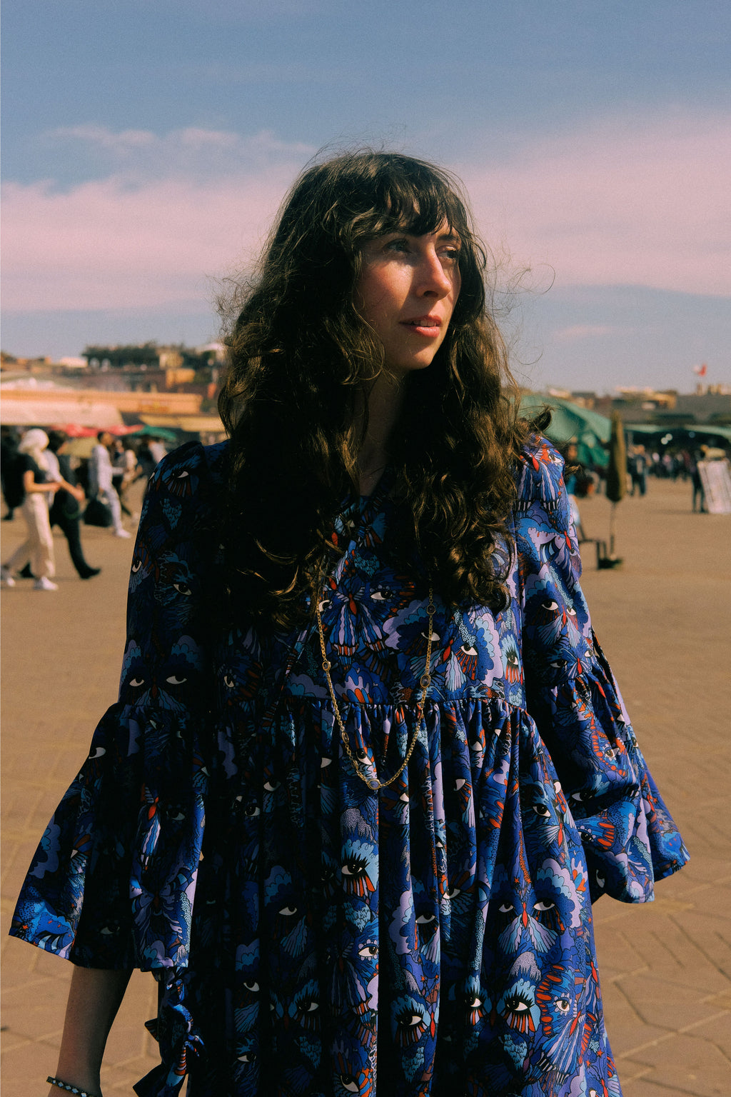 Gaia in Blue Butterfly