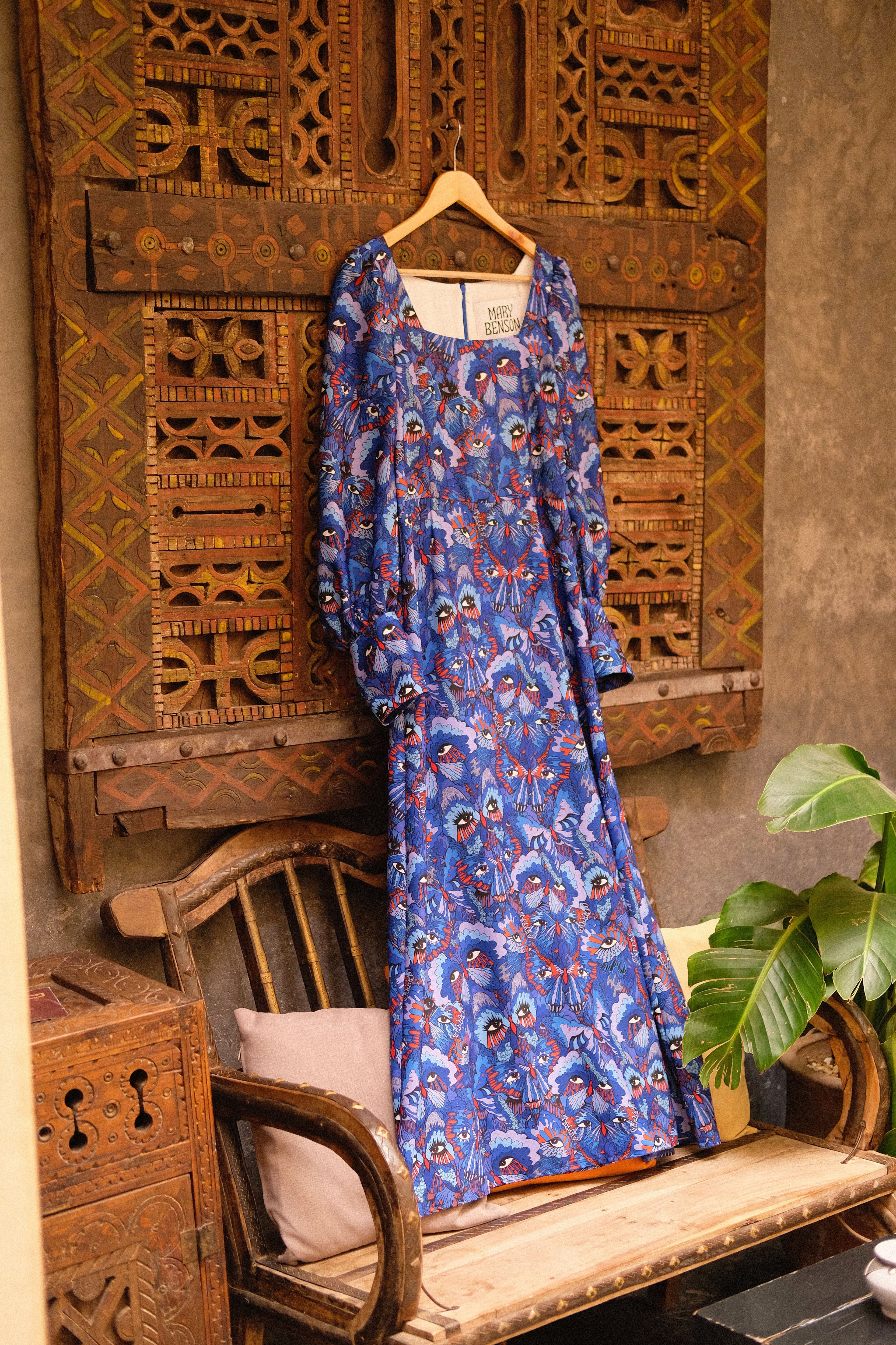 Deva in Blue Butterfly