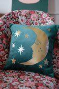 Luna Emerald Velvet Cushion Cover