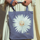 Daisy Organic Denim Blue Tote