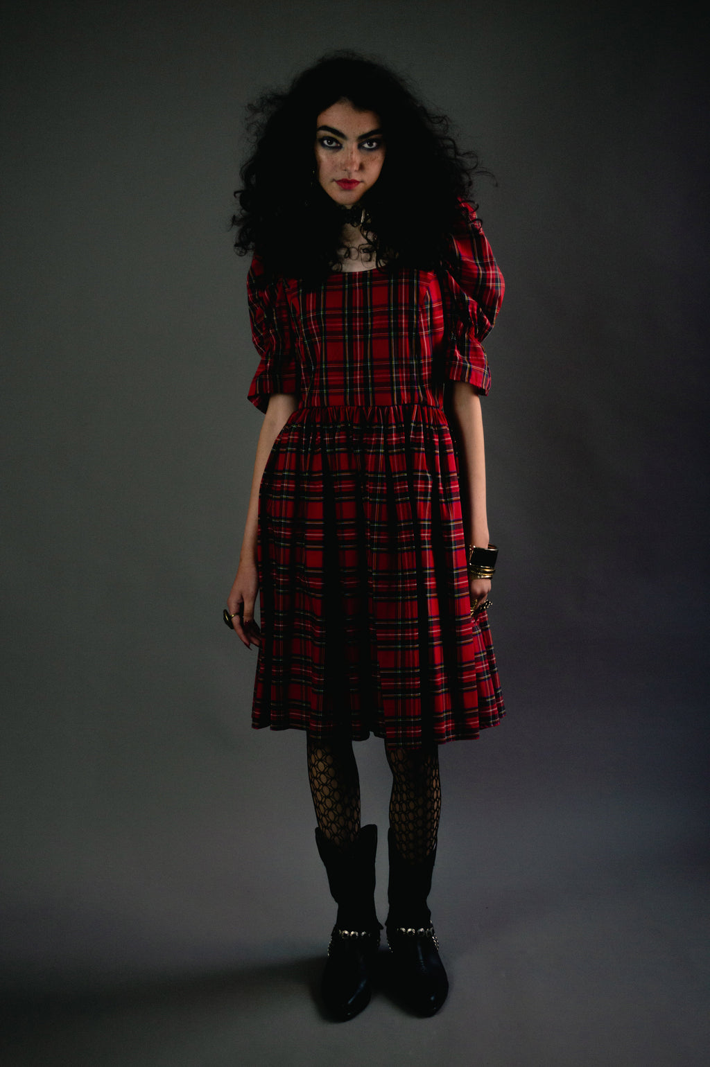 Margot (short) in Royal Stewart Tartan