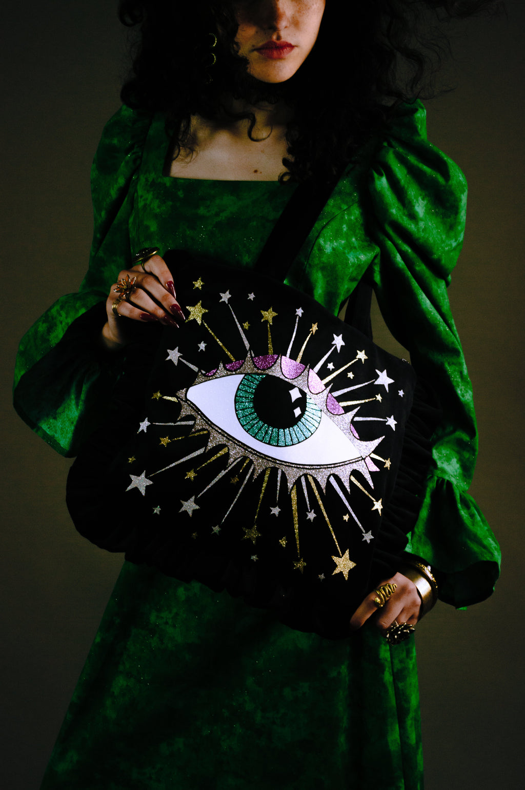 Mind's Eye Velvet Bag